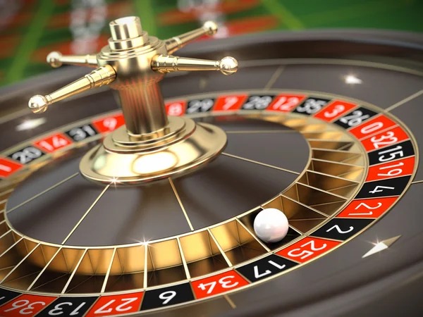 Result announcement and payout settlement on American Roulette table